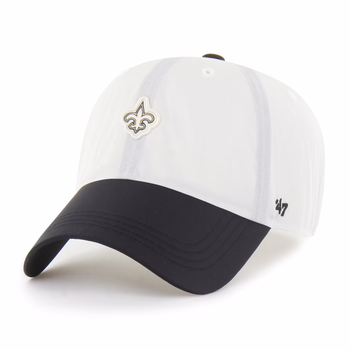 Men's '47 Cream New Orleans Saints Modernia Clean Up Adjustable Hat