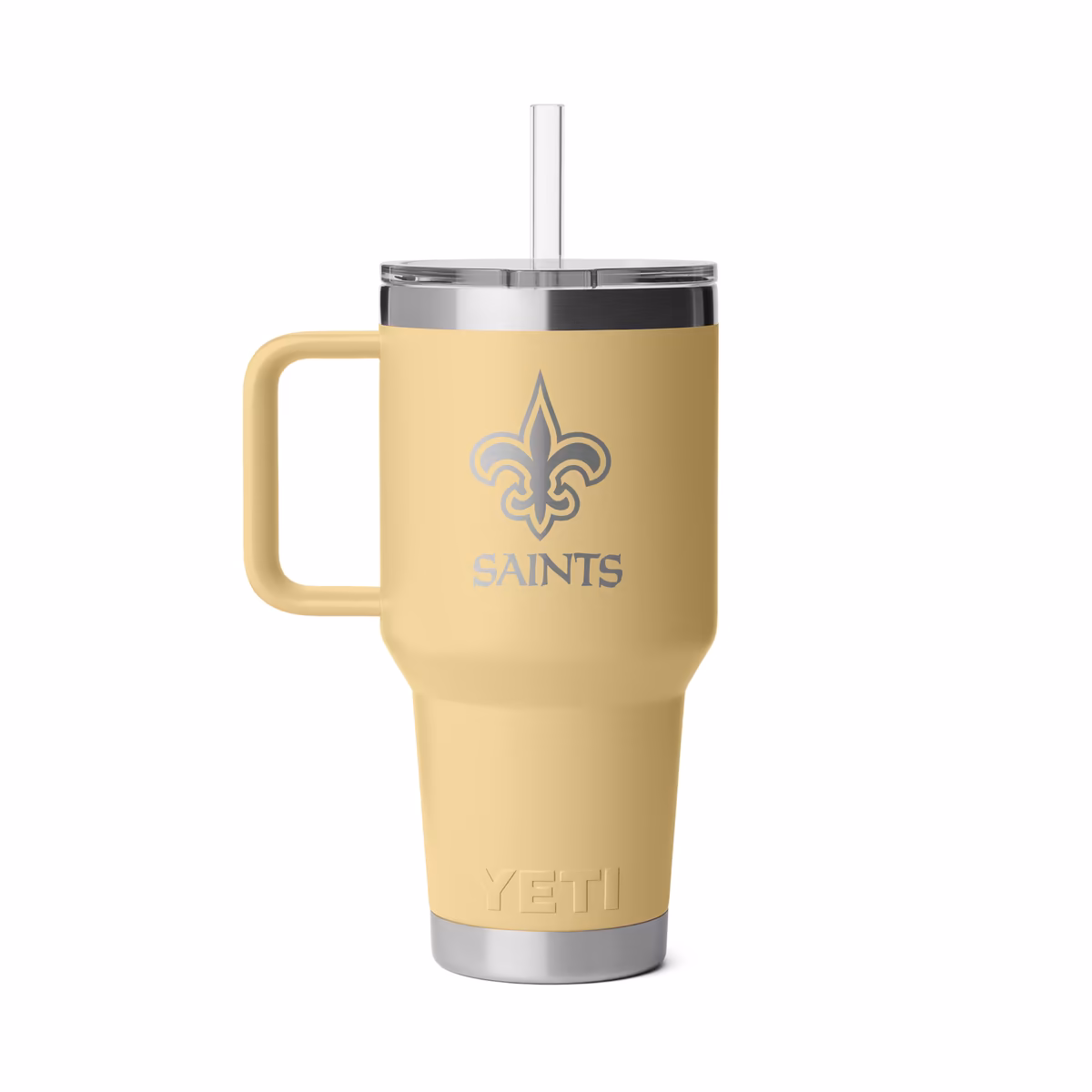 YETI New Orleans Saints 35oz. Rambler 2.0 Straw Mug