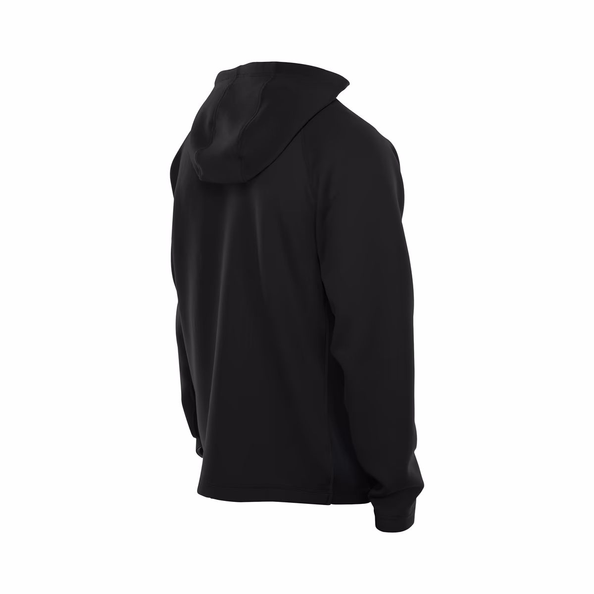 Men's New Era Black New Orleans Saints Combine Authentic Raglan Scuba Full-Zip Hoodie 4 Men's New Era Black New Orleans Saints Combine Authentic Raglan Scuba Full-Zip Hoodie