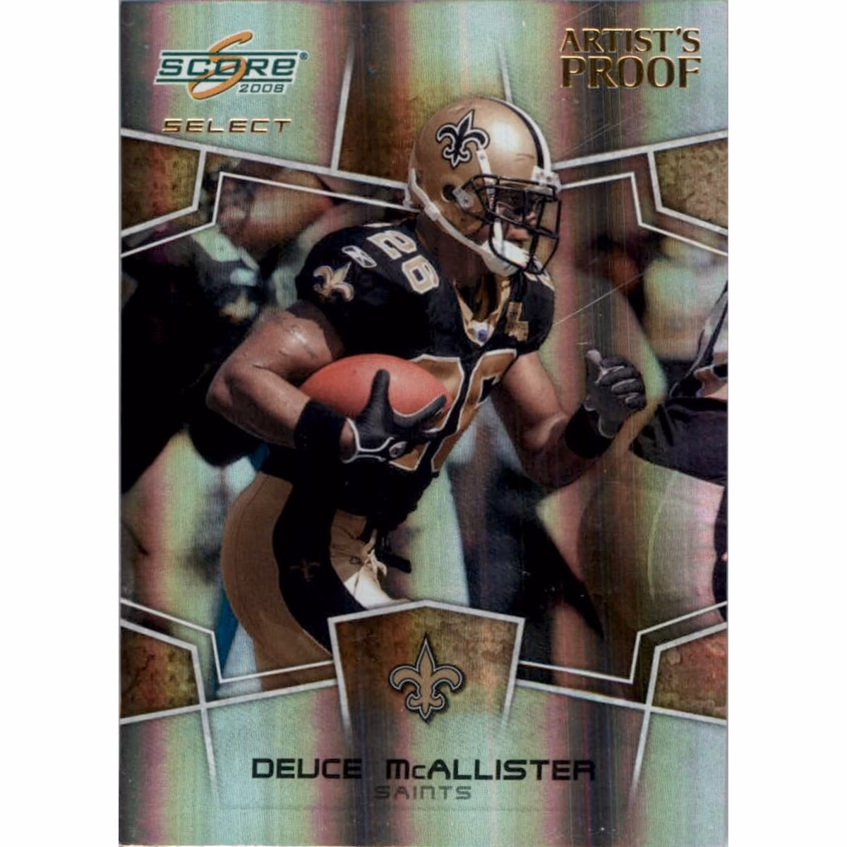 2008 Select Artist's Proof #194 Deuce McAllister