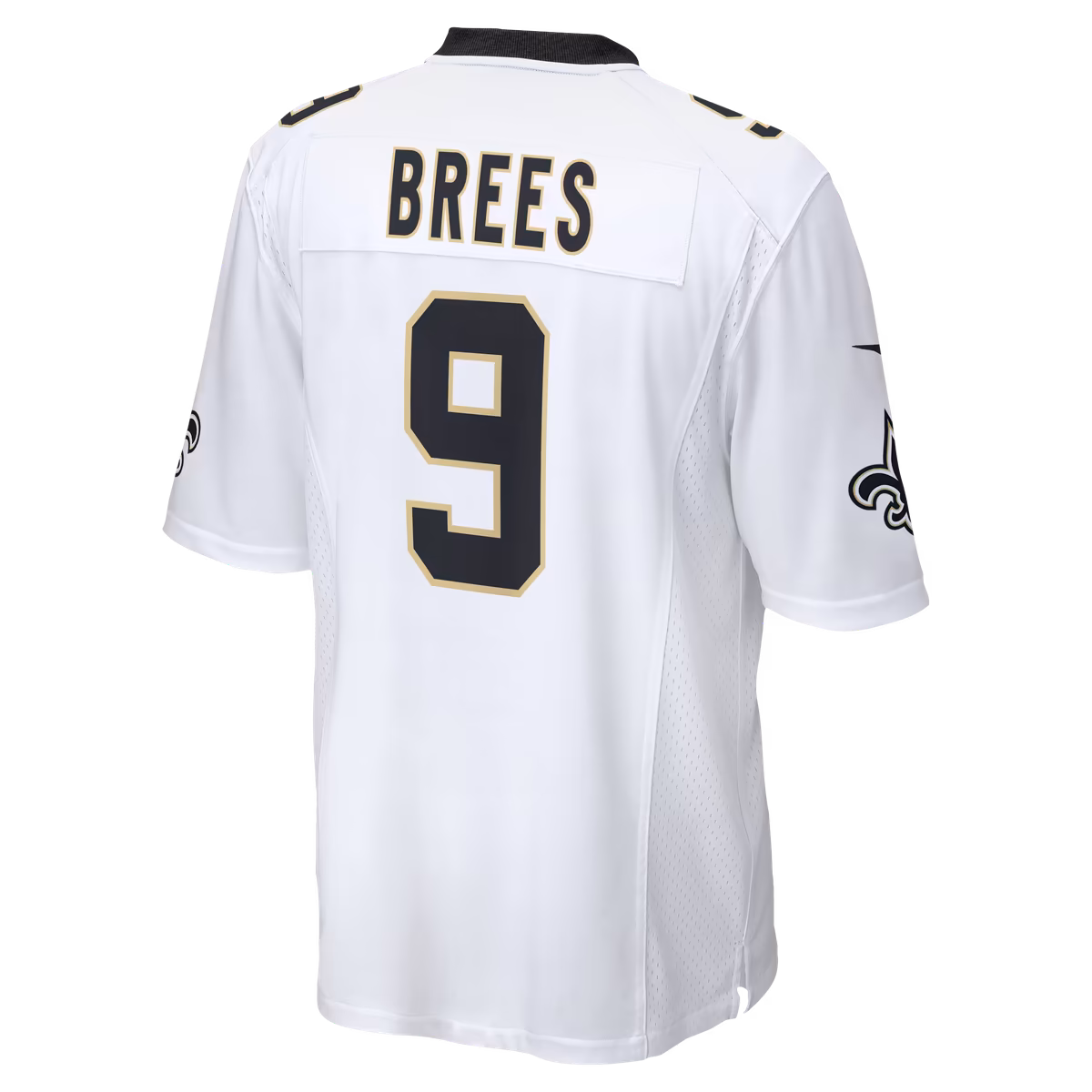 Men's Nike Drew Brees White New Orleans Saints Game Jersey 4 Men's Nike Drew Brees White New Orleans Saints Game Jersey