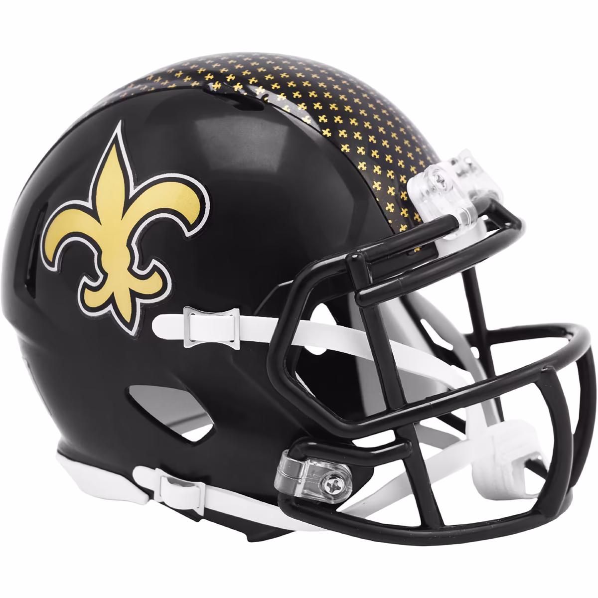 Riddell New Orleans Saints Alternate Speed Mini Helmet 1 Riddell New Orleans Saints Alternate Speed Mini Helmet