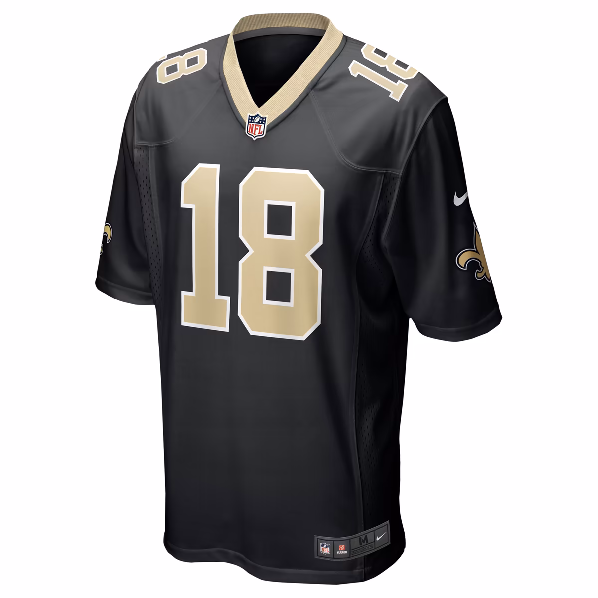 Men's Nike Spencer Rattler Black New Orleans Saints Game Jersey 3 Men's Nike Spencer Rattler Black New Orleans Saints Game Jersey