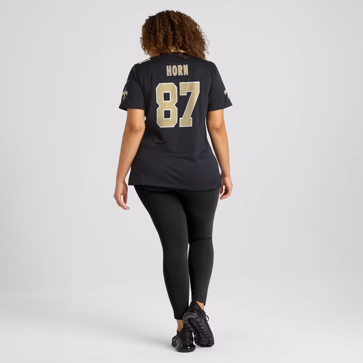 Women's Nike Joe Horn Black New Orleans Saints Game Retired Player Jersey 8 Women's Nike Joe Horn Black New Orleans Saints Game Retired Player Jersey