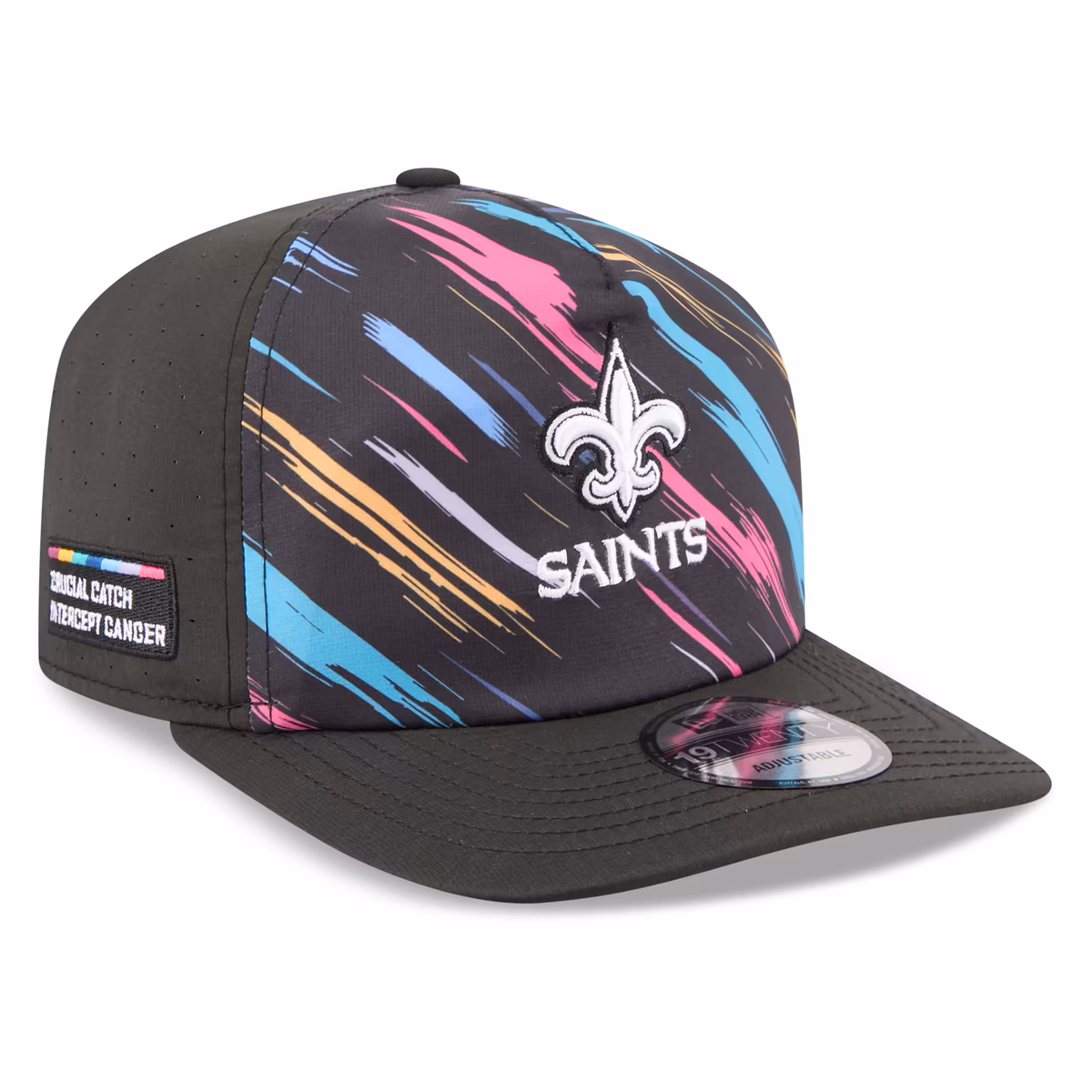 Men's New Era Black New Orleans Saints 2026 NFL Crucial Catch 19TWENTY Adjustable Hat 8 Men's New Era Black New Orleans Saints 2026 NFL Crucial Catch 19TWENTY Adjustable Hat