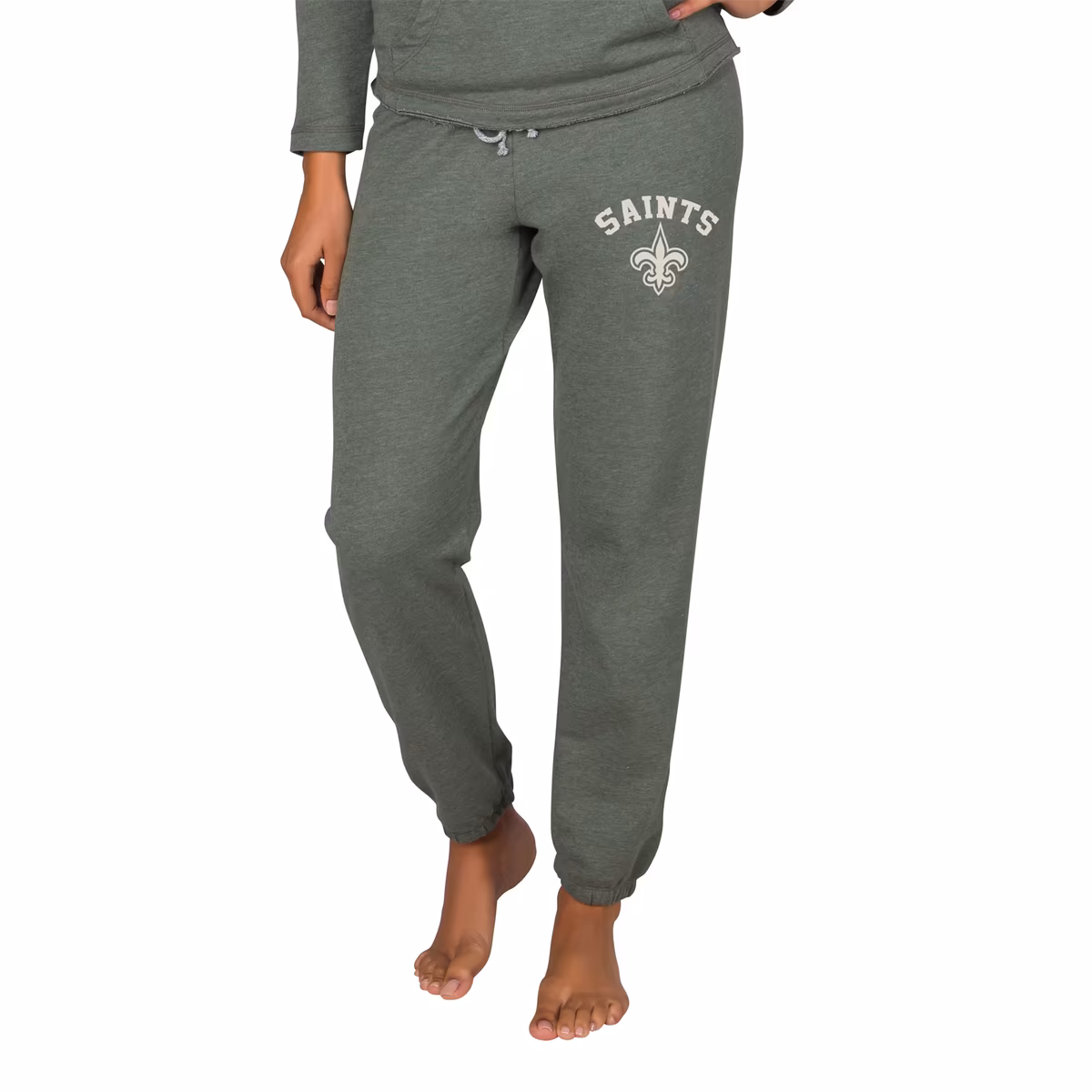 Women's Concepts Sport  Green New Orleans Saints Mainstream French Terry Tri-Blend Pants