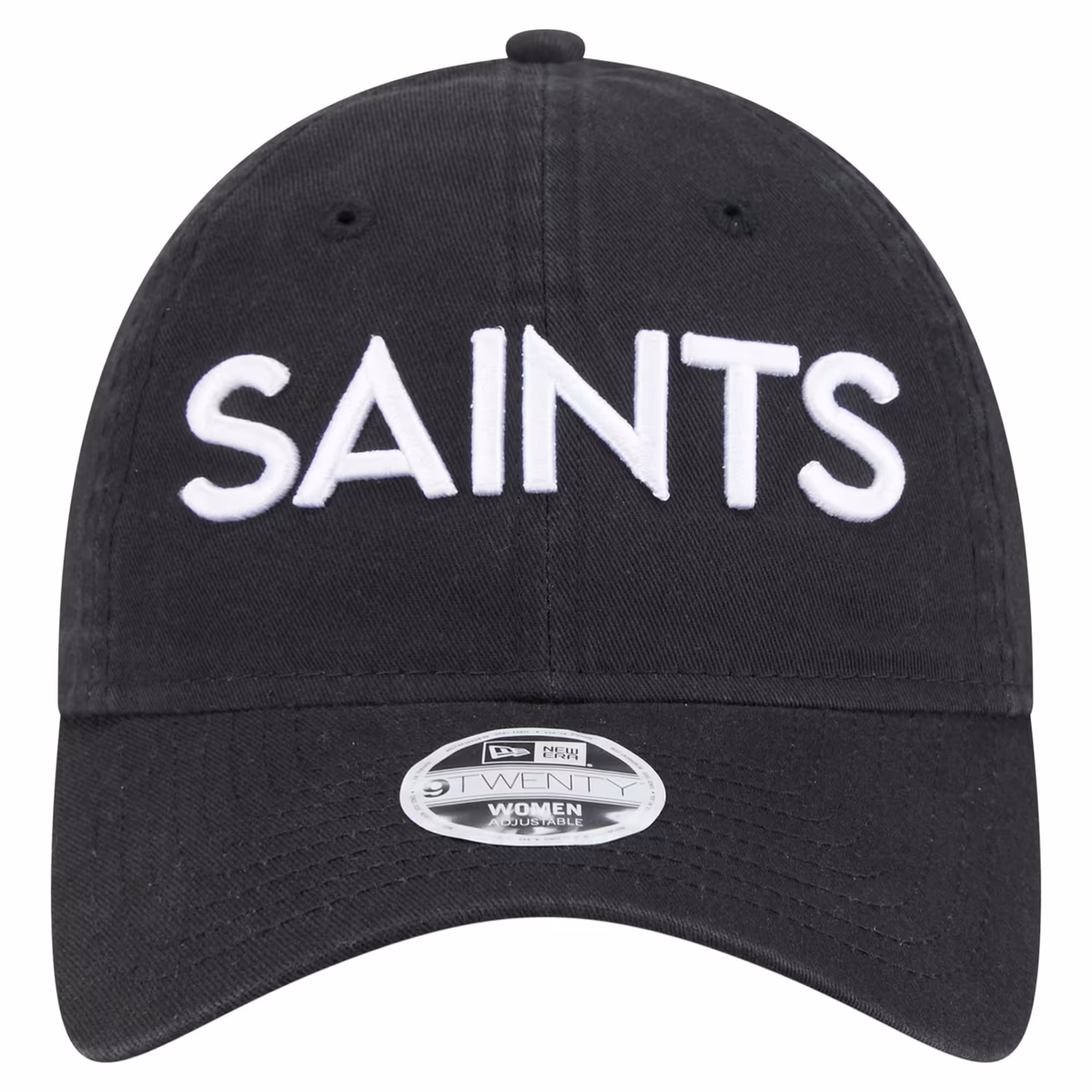 Women's New Era Black New Orleans Saints Cece 9TWENTY Adjustable Hat 3 Women's New Era Black New Orleans Saints Cece 9TWENTY Adjustable Hat