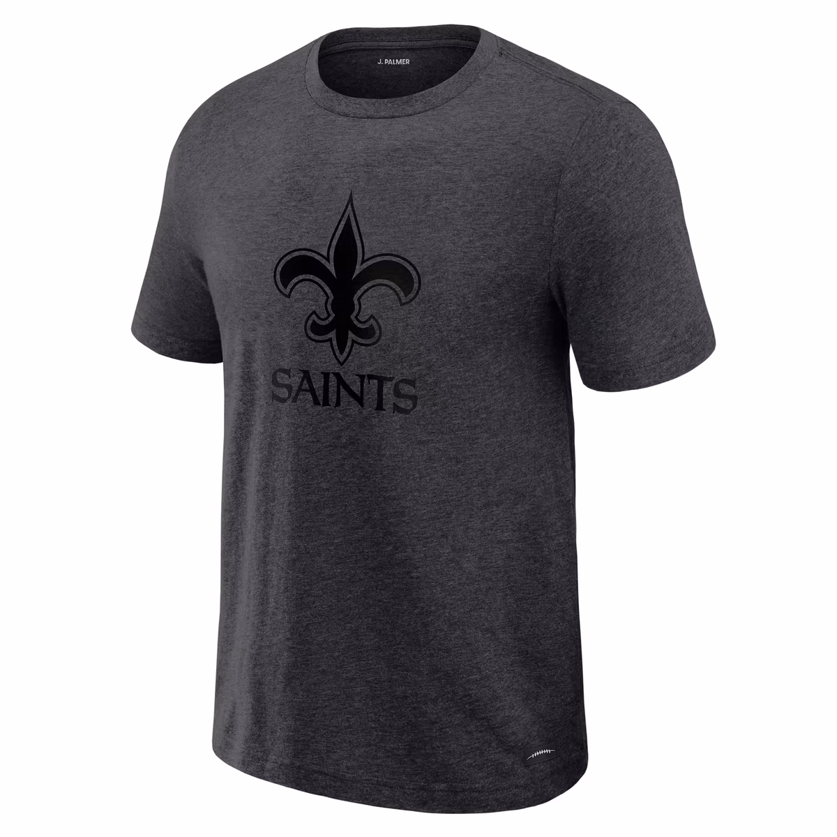 Men's J. Palmer Graphite New Orleans Saints Players Lounge Tri-Blend T-Shirt 3 Men's J. Palmer Graphite New Orleans Saints Players Lounge Tri-Blend T-Shirt
