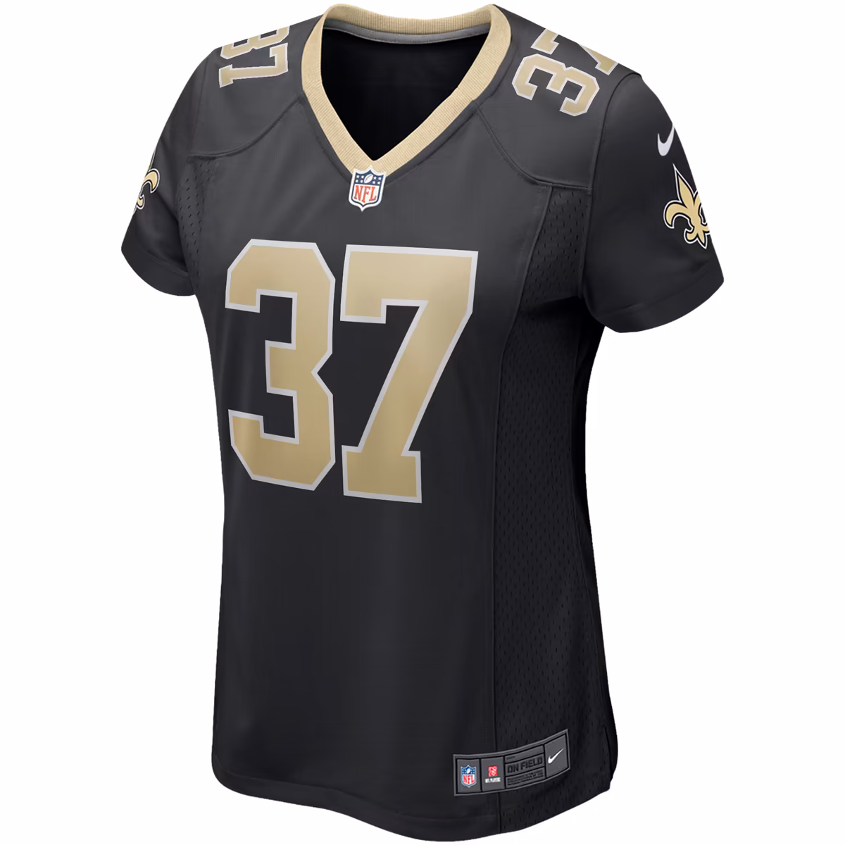 Women's Nike Steve Gleason Black New Orleans Saints Game Retired Player Jersey 3 Women's Nike Steve Gleason Black New Orleans Saints Game Retired Player Jersey