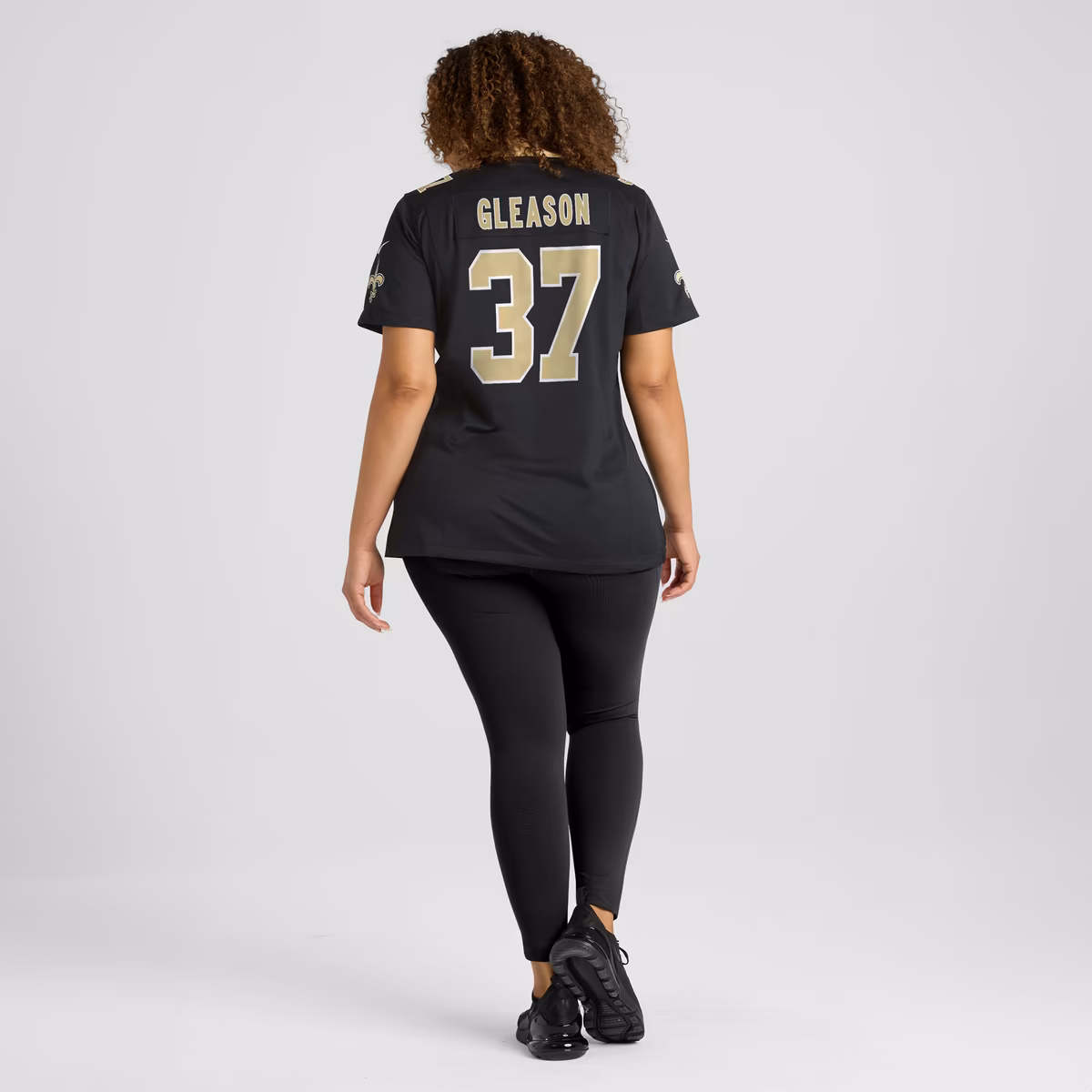 Women's Nike Steve Gleason Black New Orleans Saints Game Retired Player Jersey 8 Women's Nike Steve Gleason Black New Orleans Saints Game Retired Player Jersey