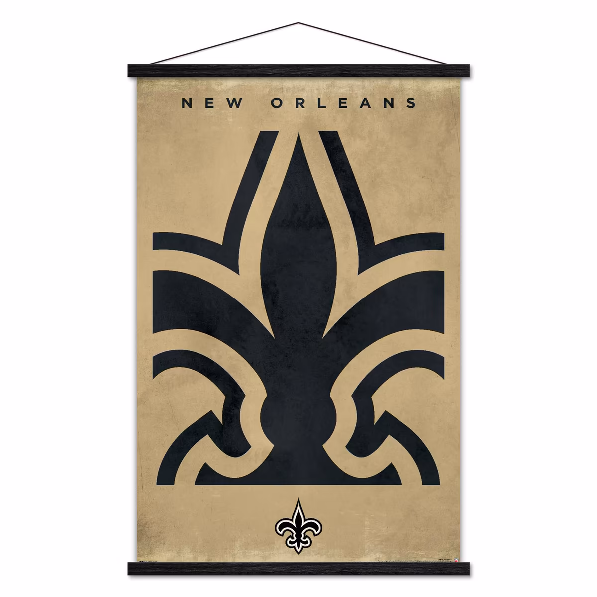 New Orleans Saints 24" x 35" Poster with Magnetic Frame 7 New Orleans Saints 24" x 35" Poster with Magnetic Frame