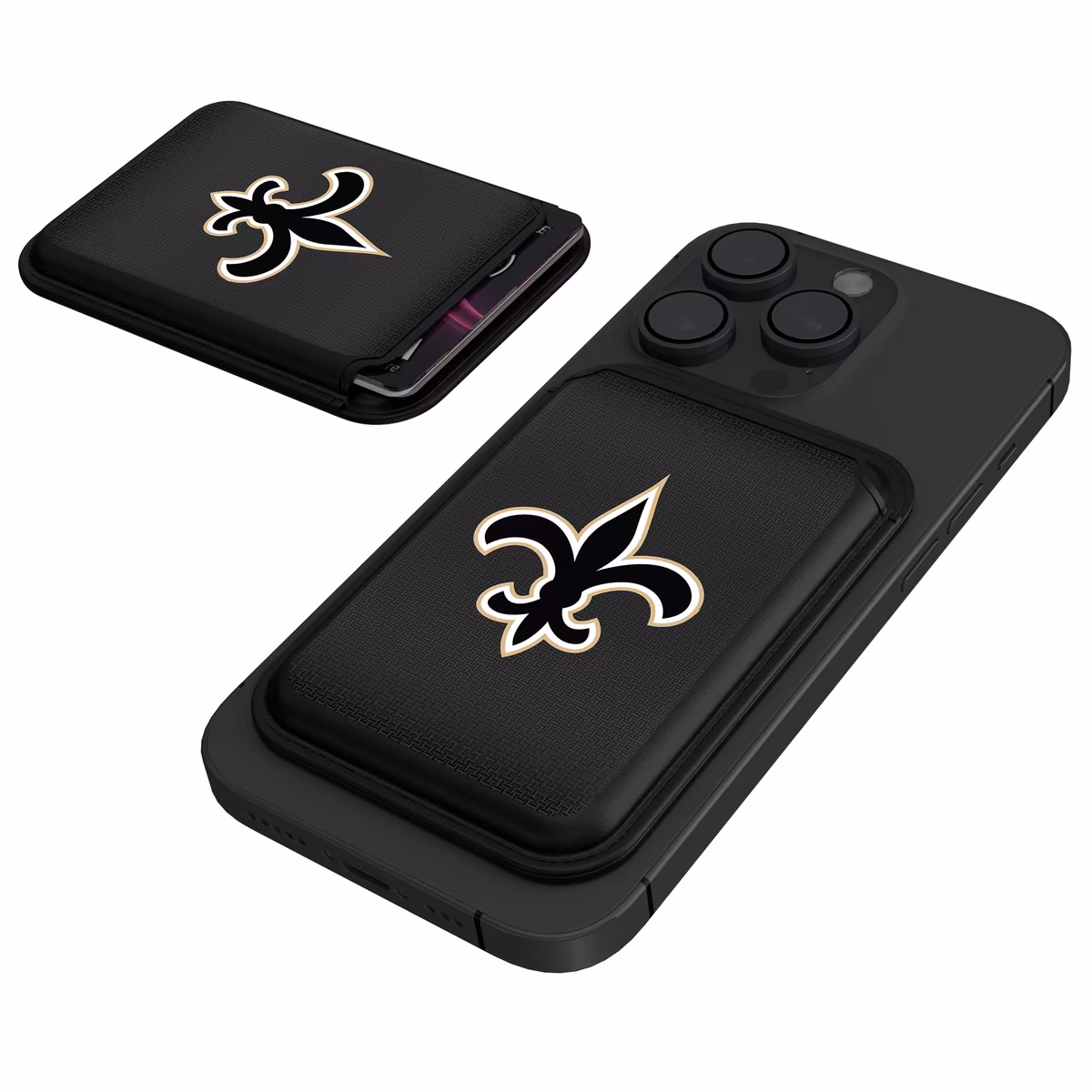 Keyscaper New Orleans Saints Magnetic Credit Card Wallet 7 Keyscaper New Orleans Saints Magnetic Credit Card Wallet