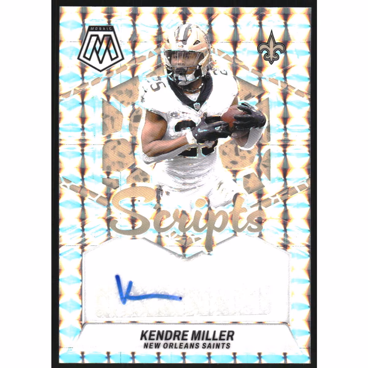 2024 Panini Mosaic Scripts #27 Kendre Miller