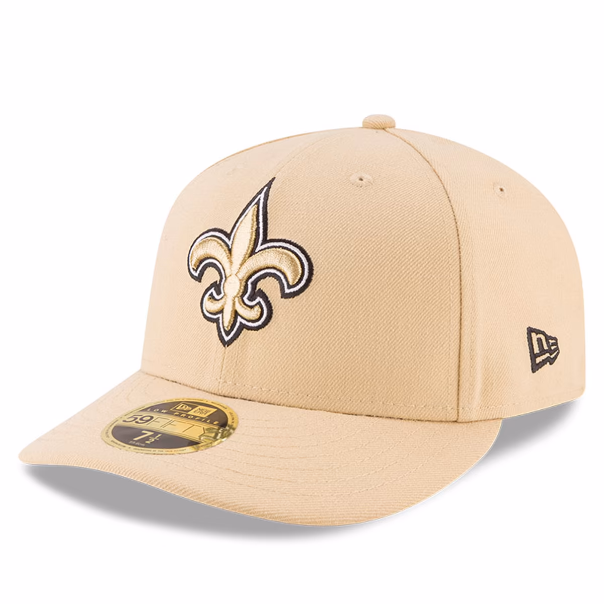 Men's New Era Gold New Orleans Saints Omaha Low Profile 59FIFTY Structured Hat 2 Men's New Era Gold New Orleans Saints Omaha Low Profile 59FIFTY Structured Hat
