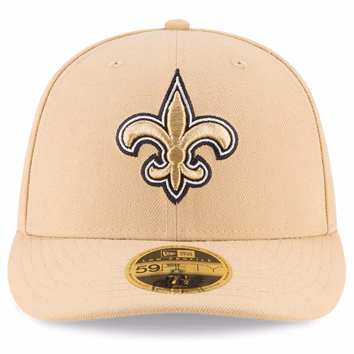 Men's New Era Gold New Orleans Saints Omaha Low Profile 59FIFTY Structured Hat 3 Men's New Era Gold New Orleans Saints Omaha Low Profile 59FIFTY Structured Hat