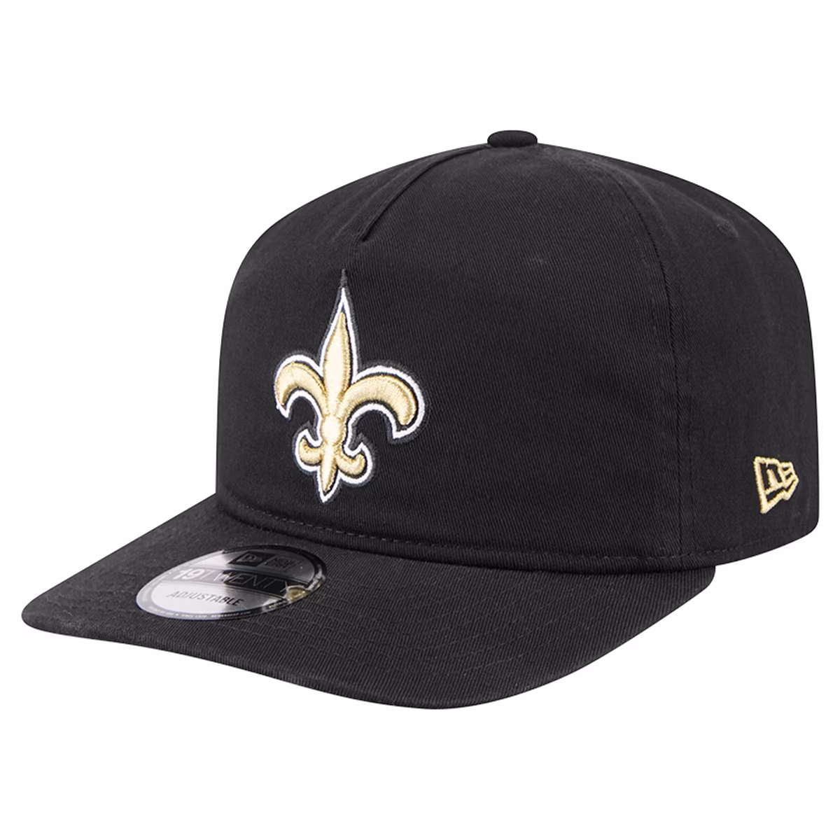 Men's New Era Black New Orleans Saints Team 19TWENTY Adjustable Hat 2 Men's New Era Black New Orleans Saints Team 19TWENTY Adjustable Hat