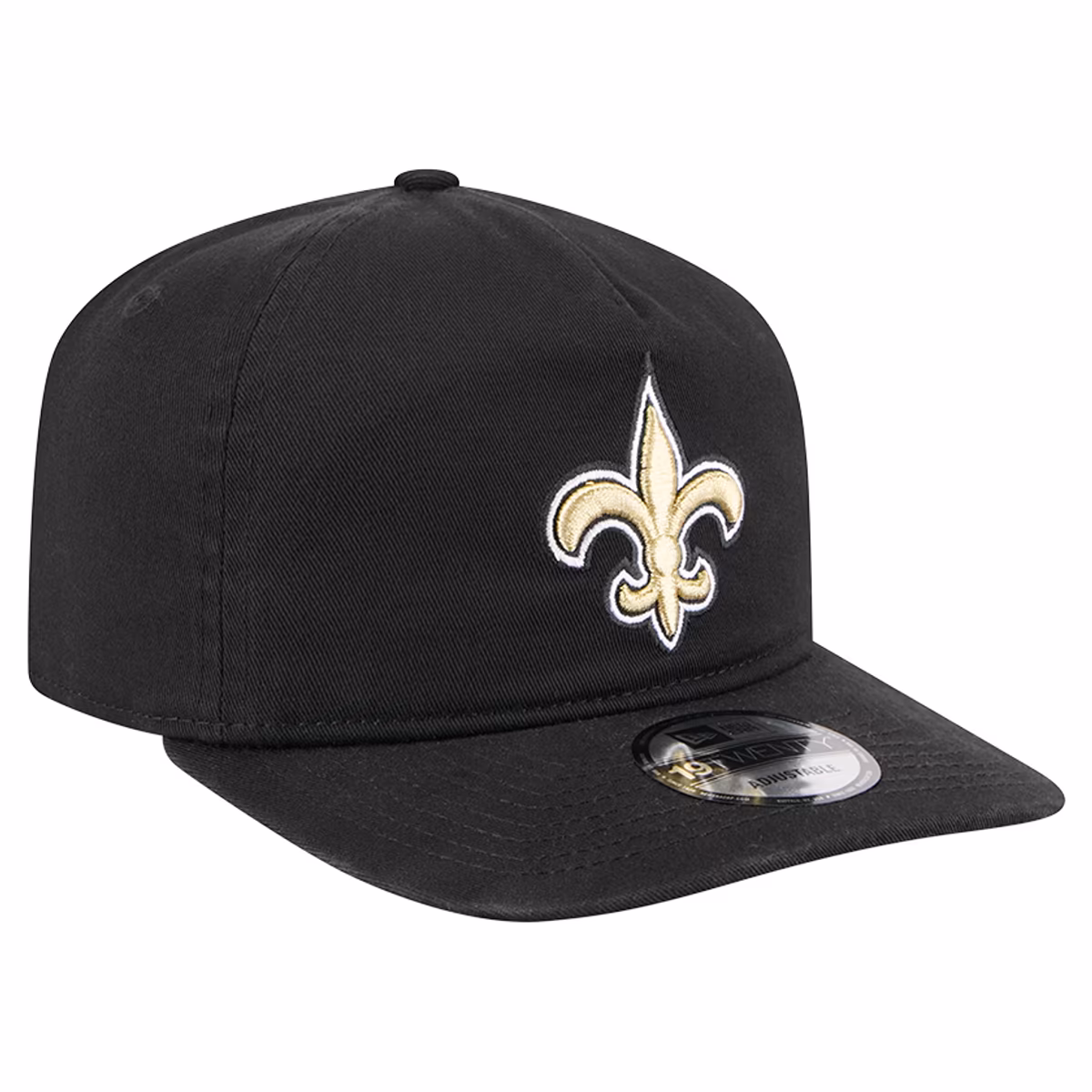 Men's New Era Black New Orleans Saints Team 19TWENTY Adjustable Hat 4 Men's New Era Black New Orleans Saints Team 19TWENTY Adjustable Hat