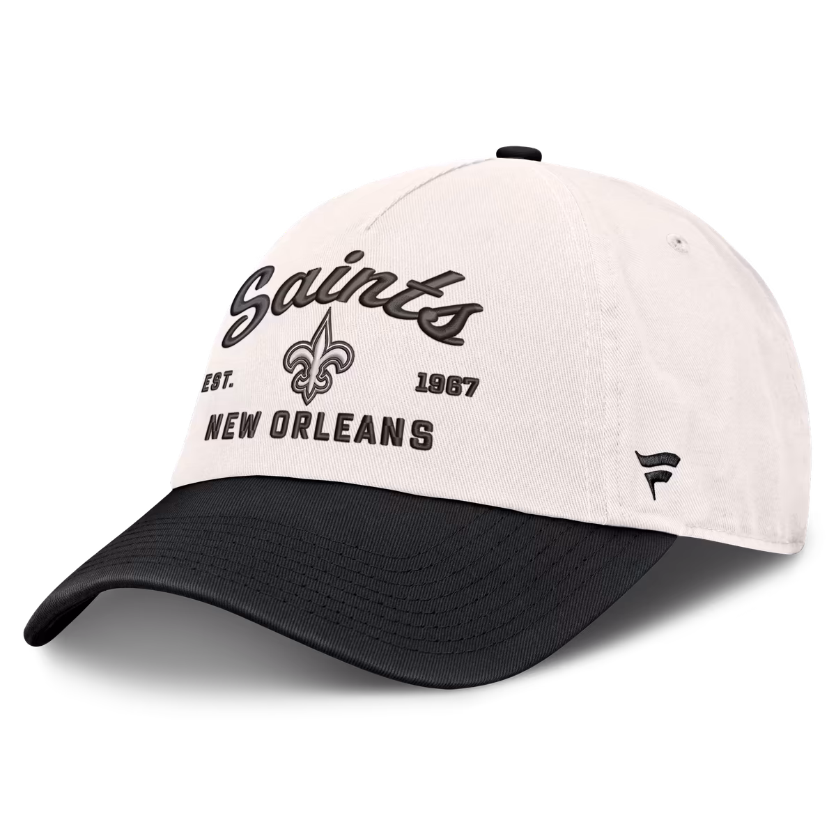 Women's Fanatics  Cream New Orleans Saints Manifest Adjustable Hat