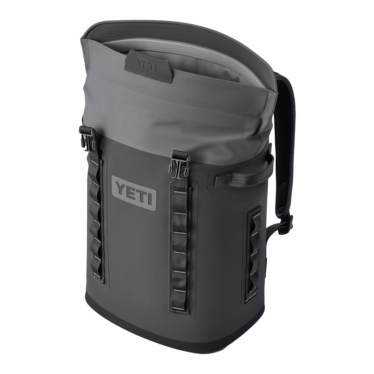 YETI Charcoal New Orleans Saints Hopper M20 Soft Cooler Backpack 3 YETI Charcoal New Orleans Saints Hopper M20 Soft Cooler Backpack