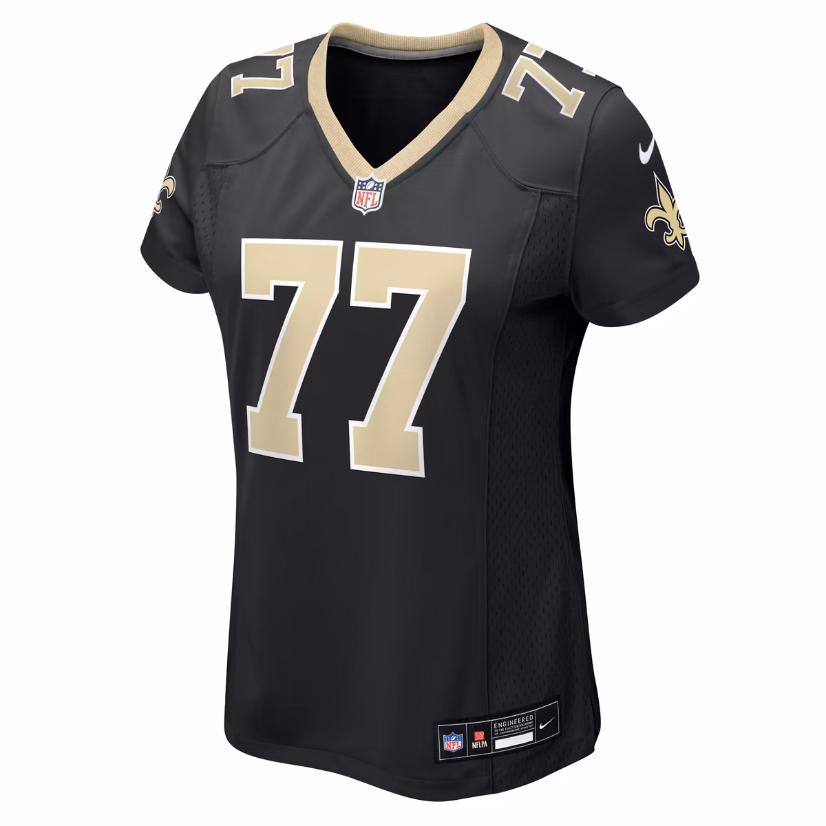 Women's Nike Dillon Radunz Black New Orleans Saints Team Game Jersey 3 Women's Nike Dillon Radunz Black New Orleans Saints Team Game Jersey