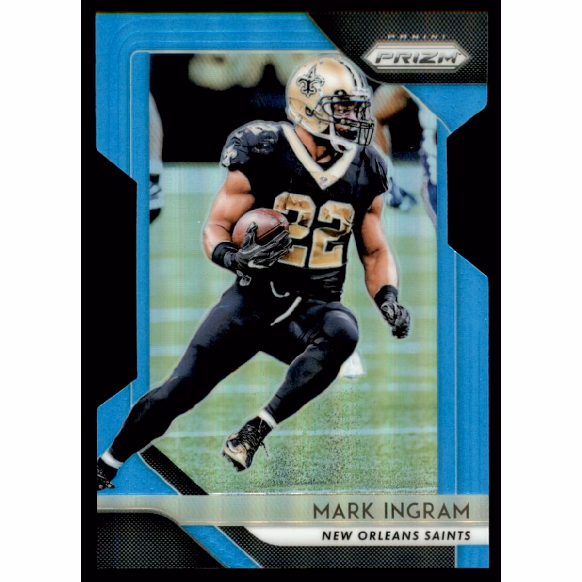 2018 Panini Prizm Prizms Light Blue #66 Mark Ingram