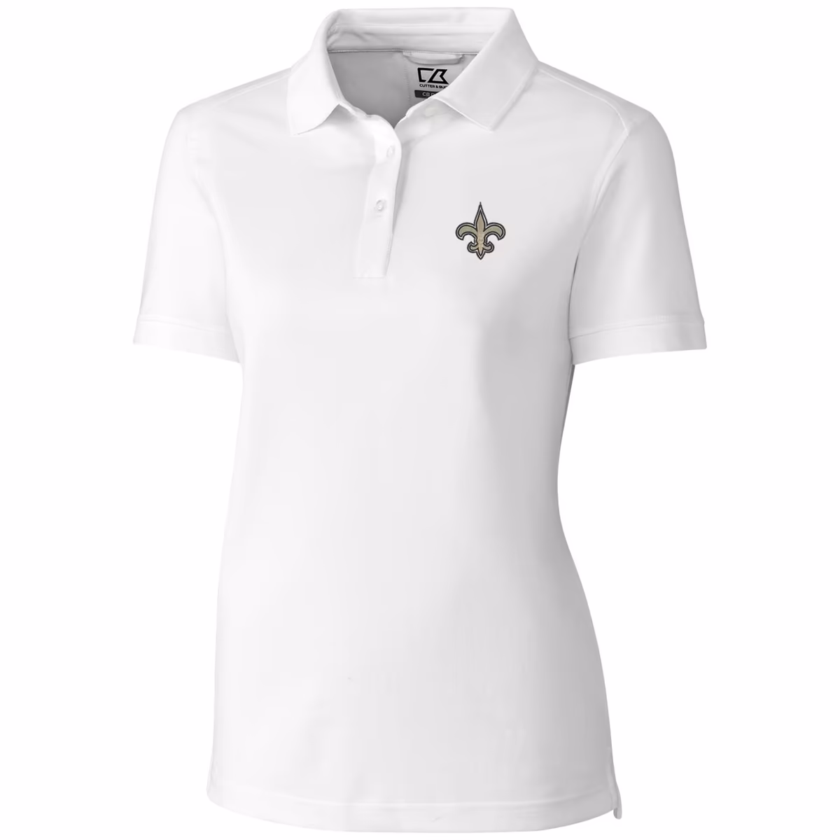 Women's Cutter & Buck White New Orleans Saints Advantage Polo 8 Women's Cutter & Buck White New Orleans Saints Advantage Polo