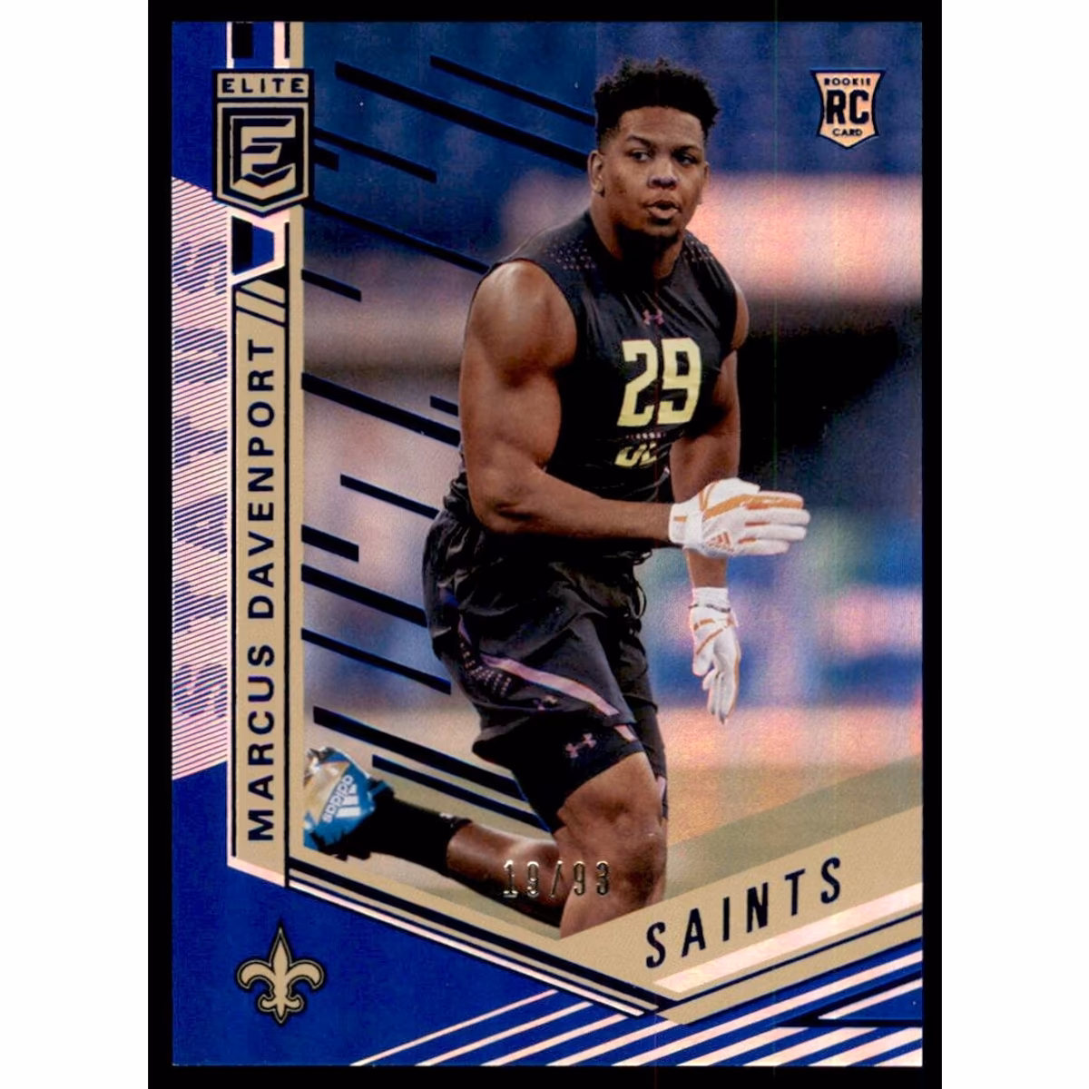 2018 Elite Status #107 Marcus Davenport/93