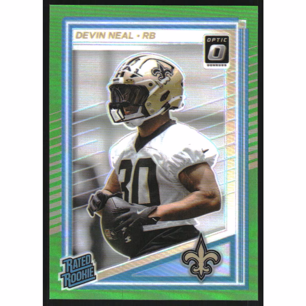 2025 Donruss Optic Neon Green #282 Devin Neal RR
