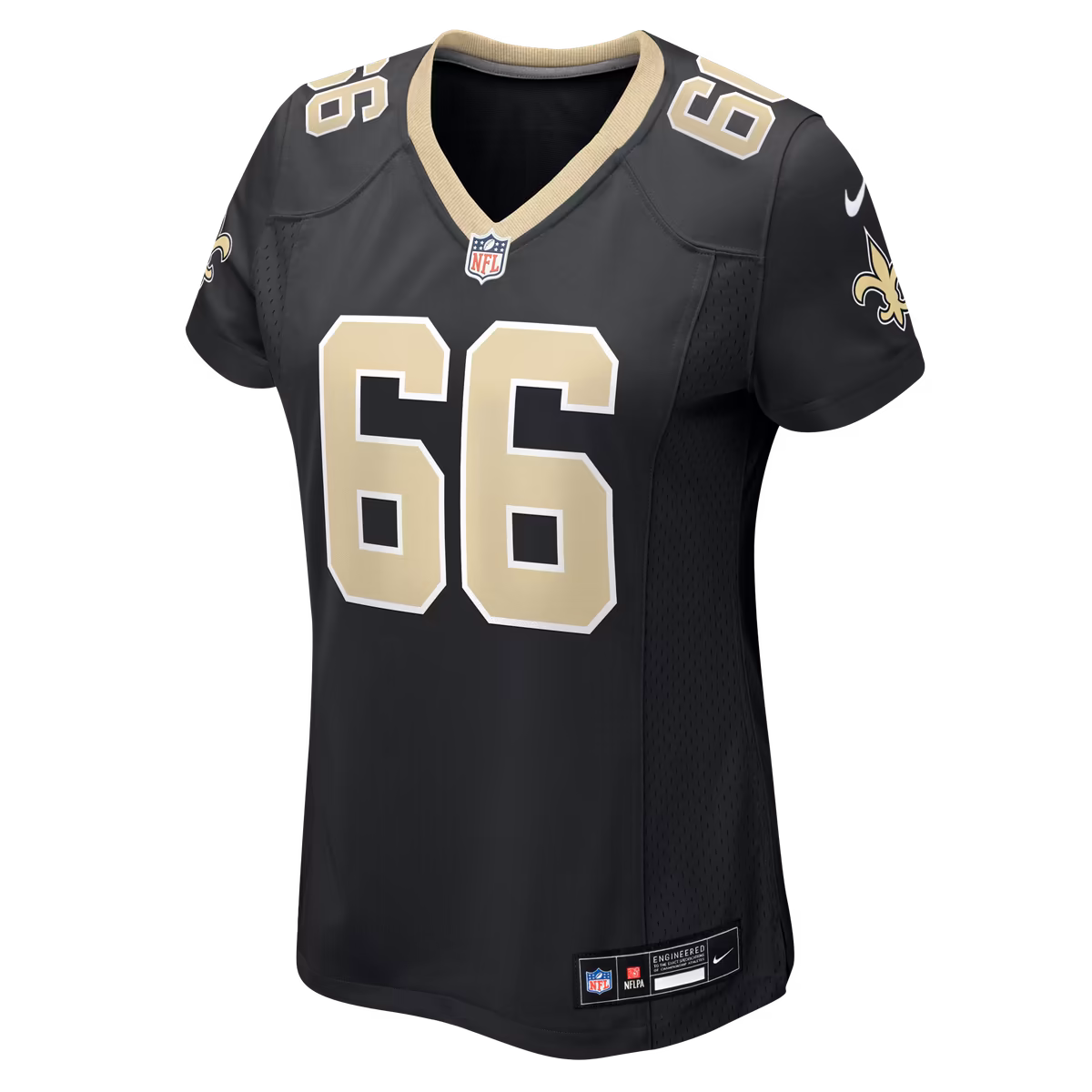 Women's Nike William Sherman Black New Orleans Saints Team Game Jersey 3 Women's Nike William Sherman Black New Orleans Saints Team Game Jersey