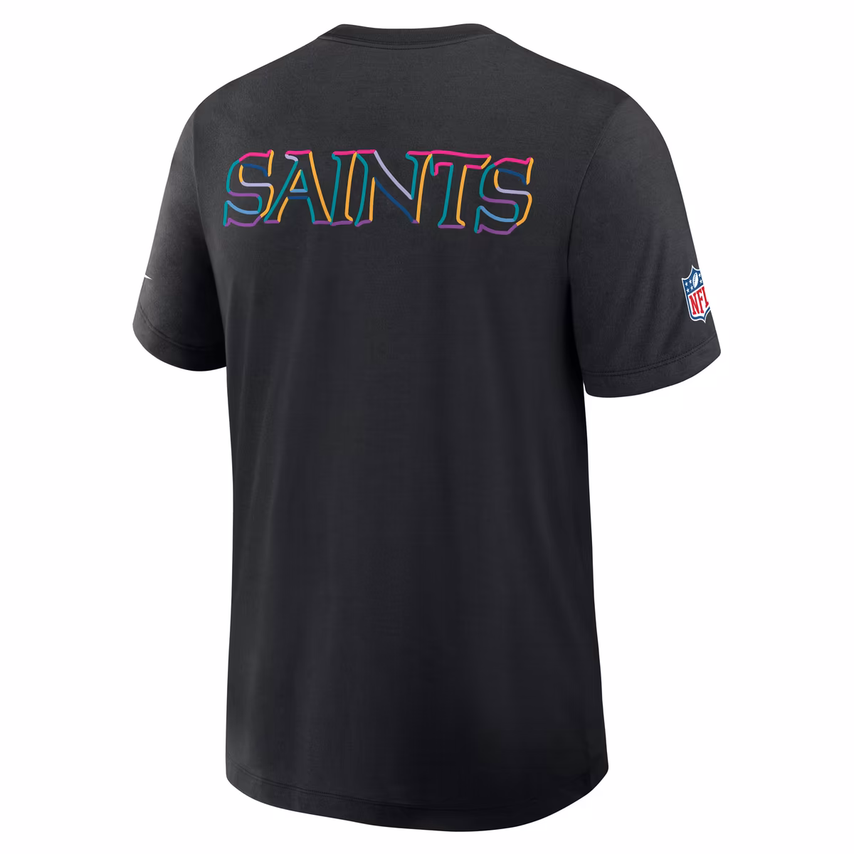 Men's Nike Black New Orleans Saints 2025 NFL Crucial Catch Tri-Blend Dri-FIT T-Shirt 7 Men's Nike Black New Orleans Saints 2025 NFL Crucial Catch Tri-Blend Dri-FIT T-Shirt