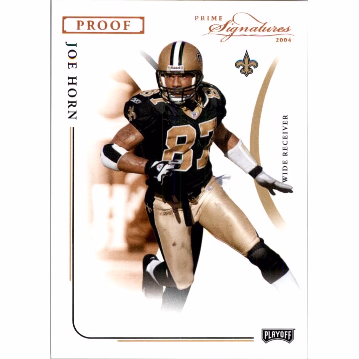 2004 Playoff Prime Signatures Bronze Proofs #61 Joe Horn