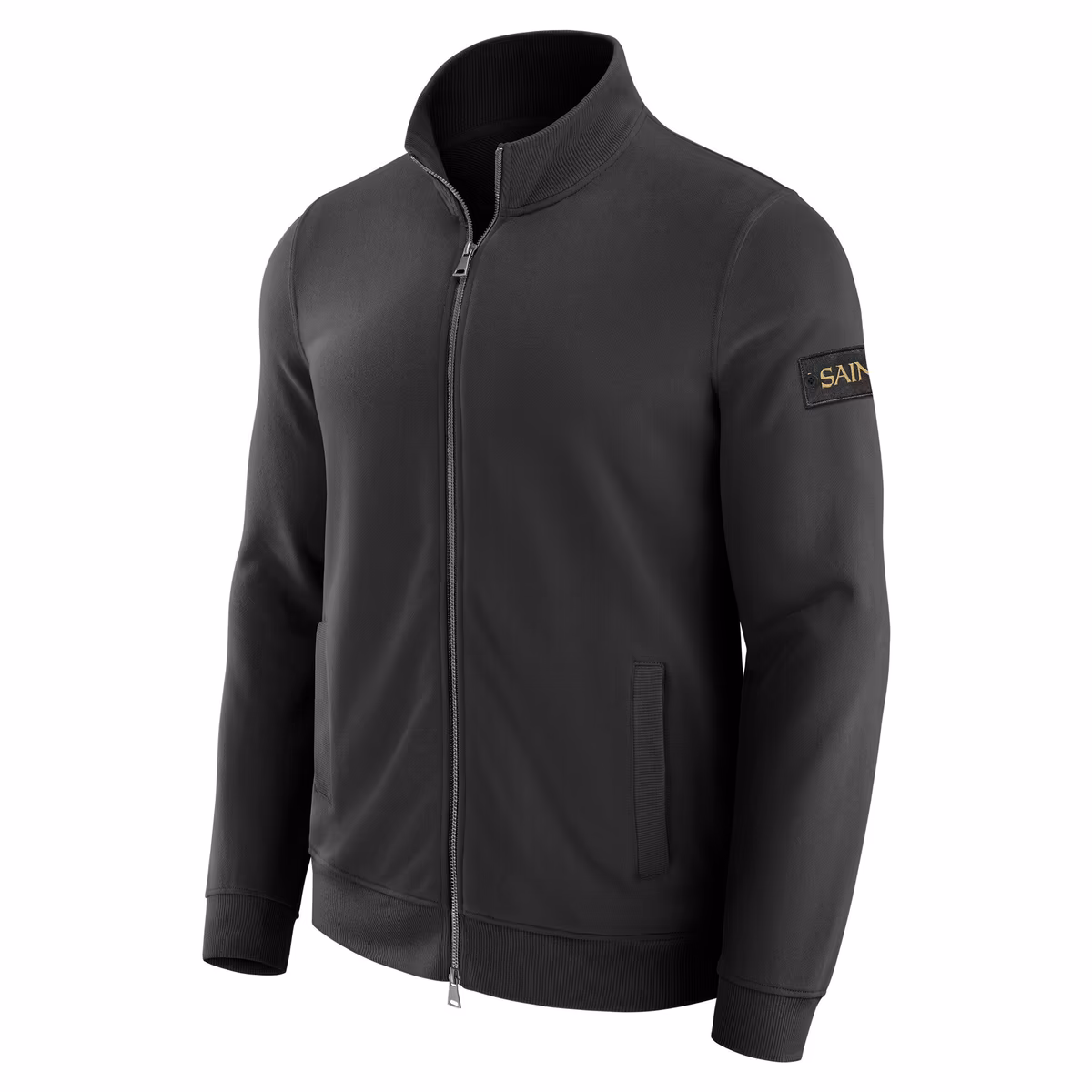 Men's J. Palmer Black New Orleans Saints QB1 Full-Zip Sweatshirt 3 Men's J. Palmer Black New Orleans Saints QB1 Full-Zip Sweatshirt