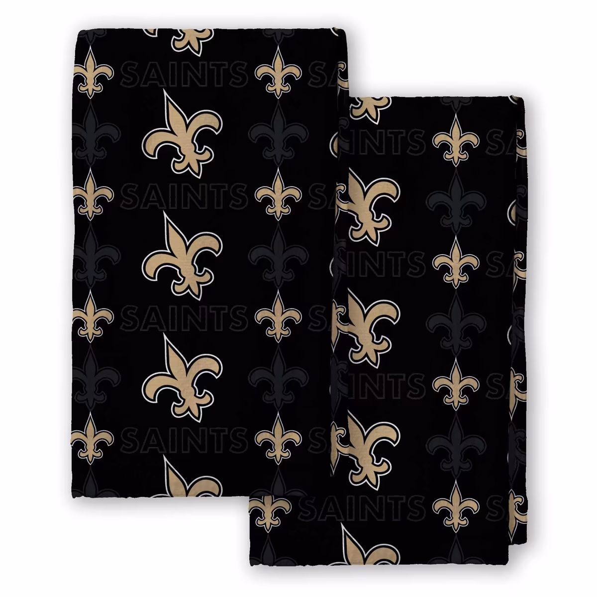 Pegasus New Orleans Saints 2-Pack Repeat Logo Dish Towel Set 1 Pegasus New Orleans Saints 2-Pack Repeat Logo Dish Towel Set