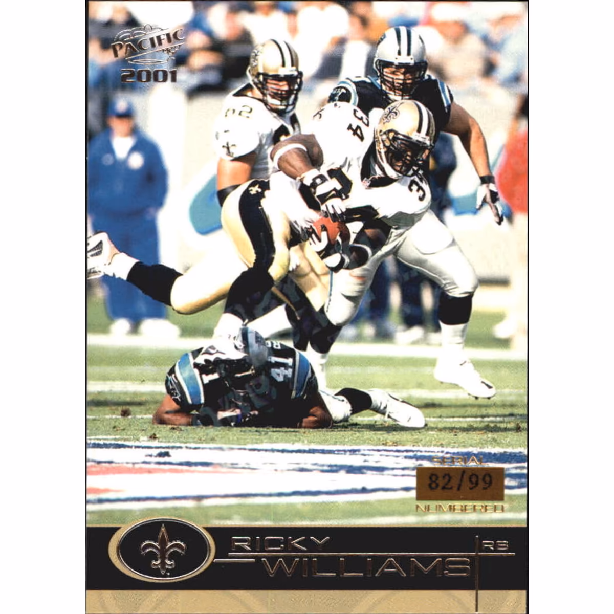 2001 Pacific Hobby LTD #273 Ricky Williams 9 2001 Pacific Hobby LTD #273 Ricky Williams