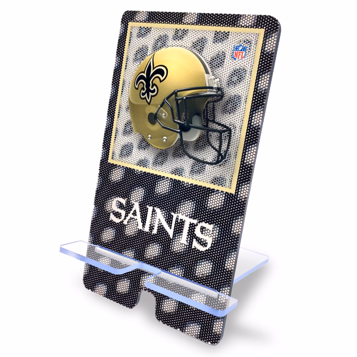 New Orleans Saints 5D Printed Phone Stand 1 New Orleans Saints 5D Printed Phone Stand