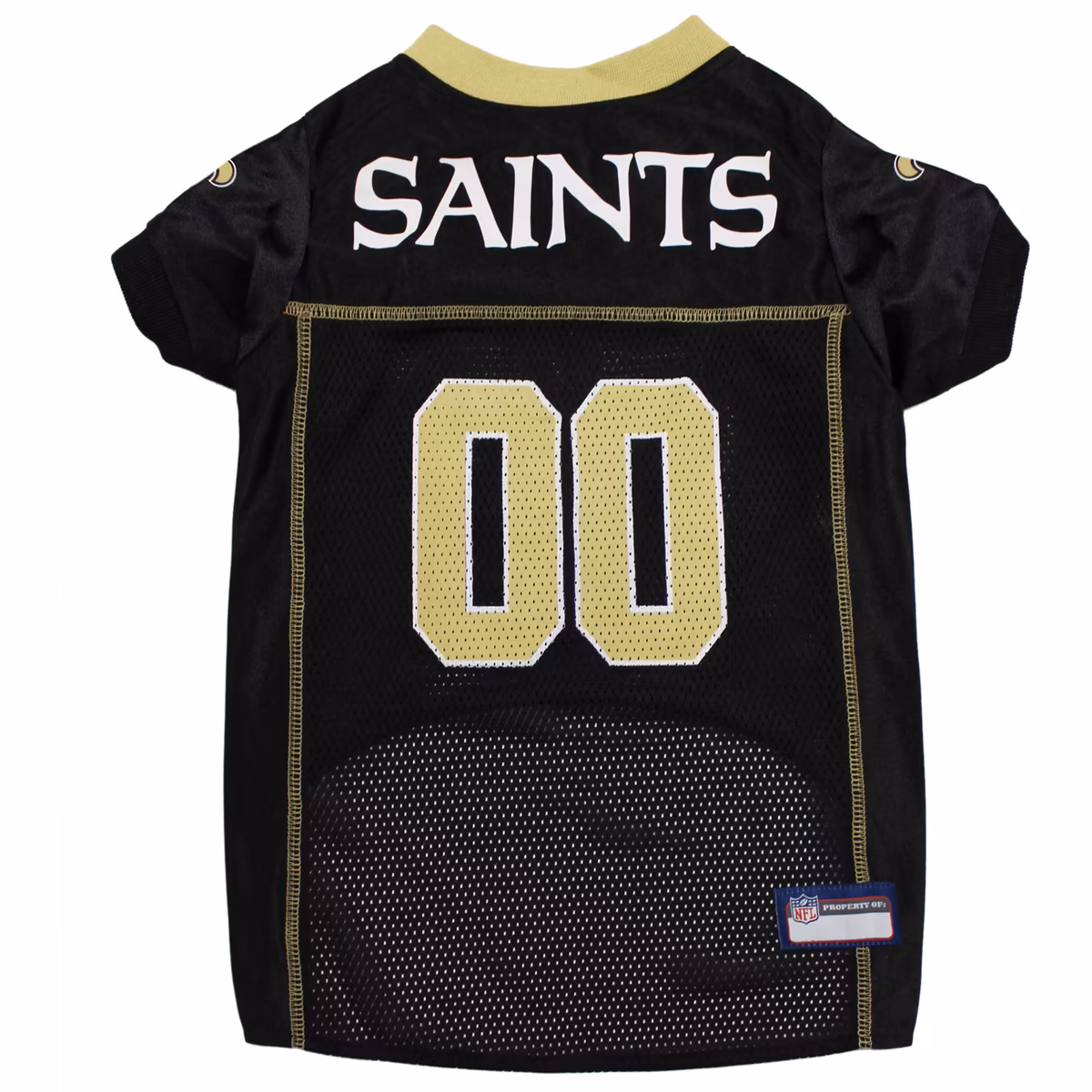 New Orleans Saints Mesh Pet Jersey 2 New Orleans Saints Mesh Pet Jersey