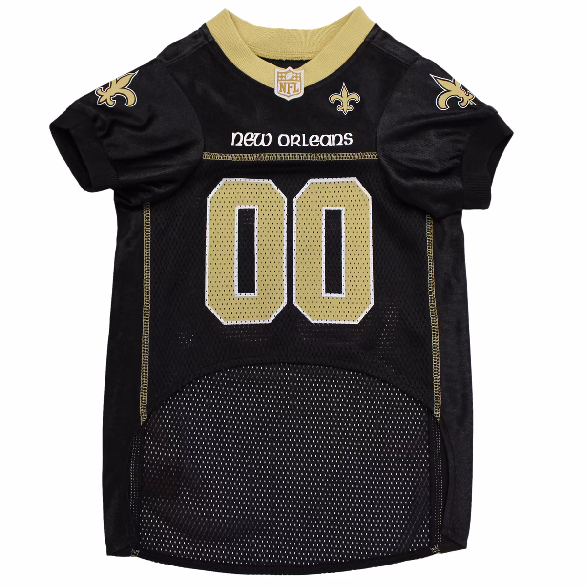 New Orleans Saints Mesh Pet Jersey 3 New Orleans Saints Mesh Pet Jersey