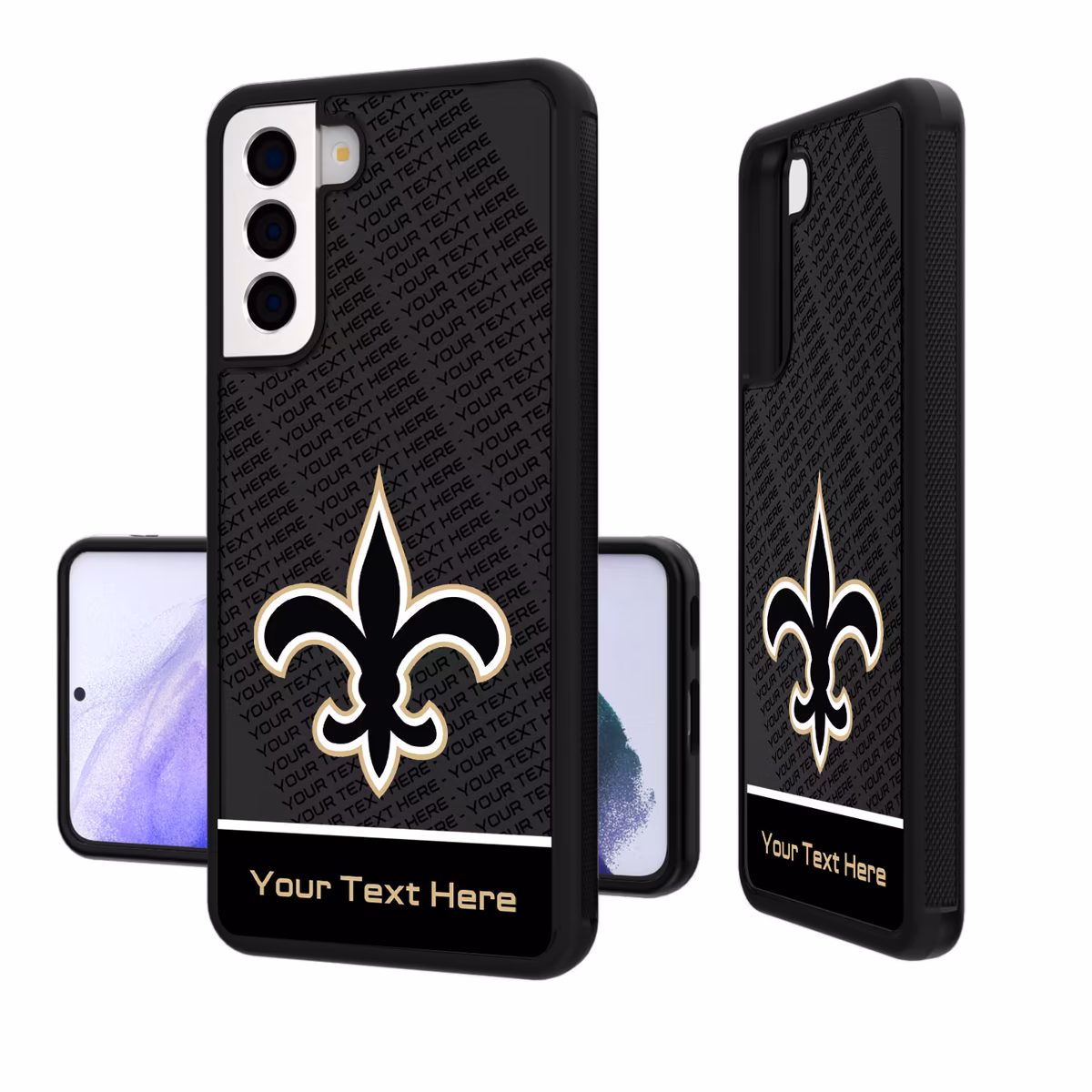 New Orleans Saints Personalized EndZone Plus Design Galaxy Bump Case 21 New Orleans Saints Personalized EndZone Plus Design Galaxy Bump Case