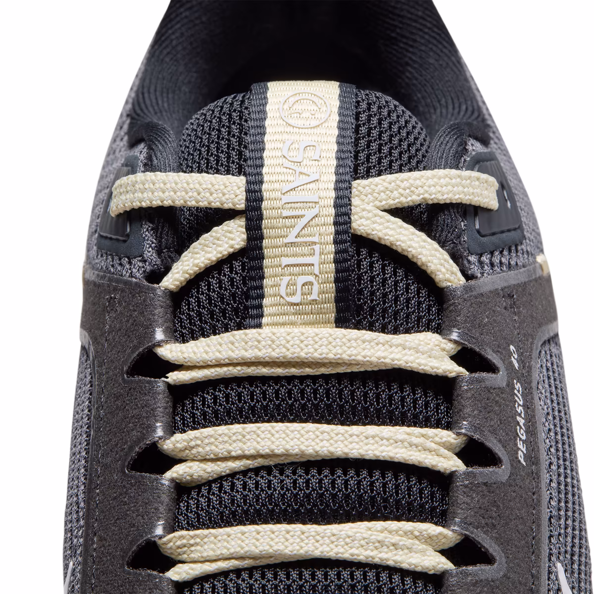 Unisex Nike Anthracite New Orleans Saints Zoom Pegasus 40 Running Shoe 10 Unisex Nike Anthracite New Orleans Saints Zoom Pegasus 40 Running Shoe