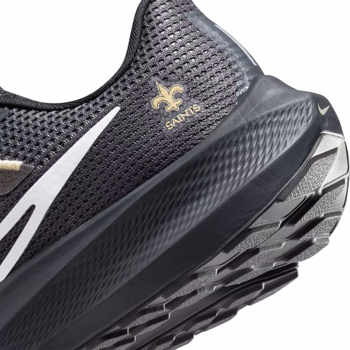 Unisex Nike Anthracite New Orleans Saints Zoom Pegasus 40 Running Shoe 9 Unisex Nike Anthracite New Orleans Saints Zoom Pegasus 40 Running Shoe