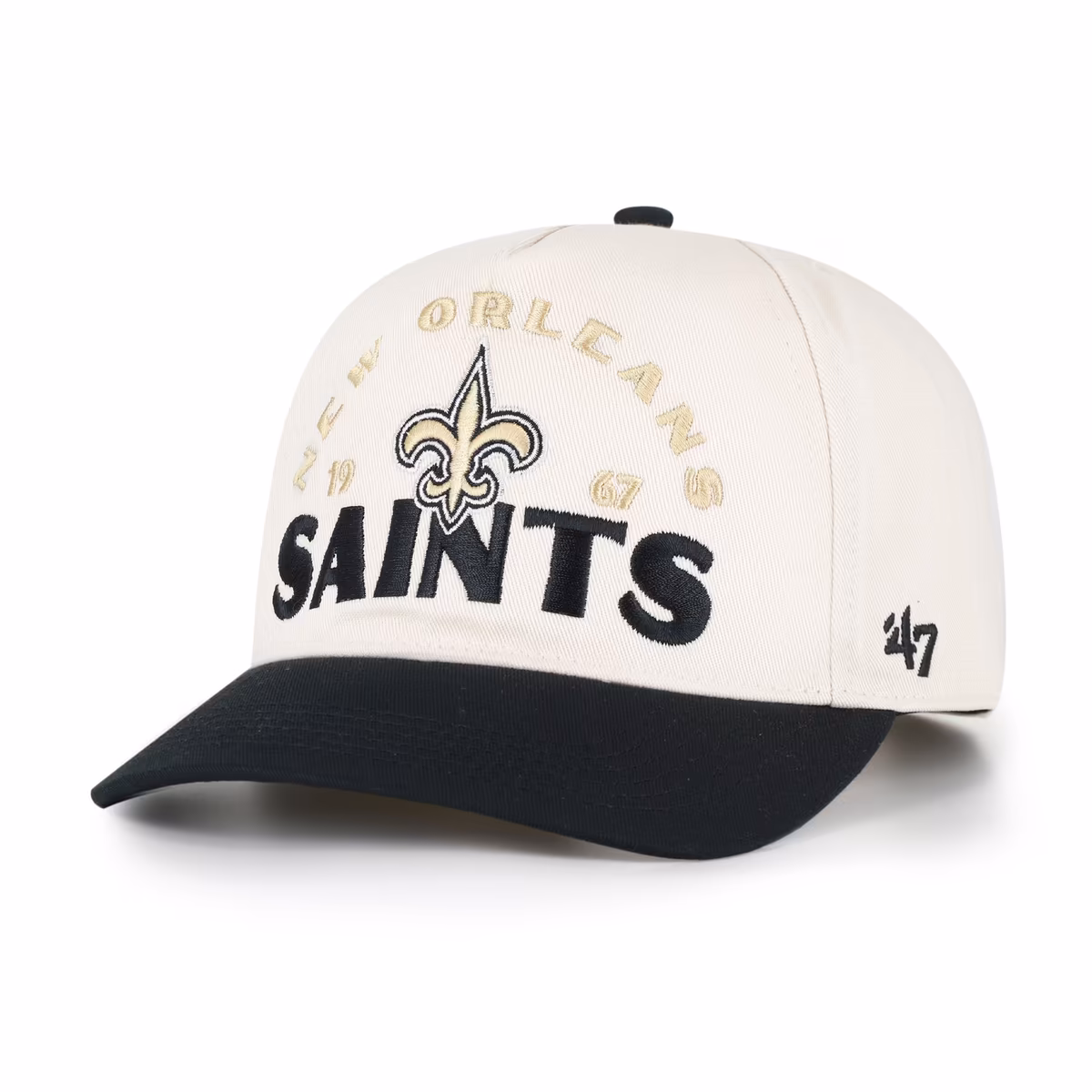 Men's '47 Natural New Orleans Saints Arcitext Hitch Adjustable Hat 20 Men's '47 Natural New Orleans Saints Arcitext Hitch Adjustable Hat