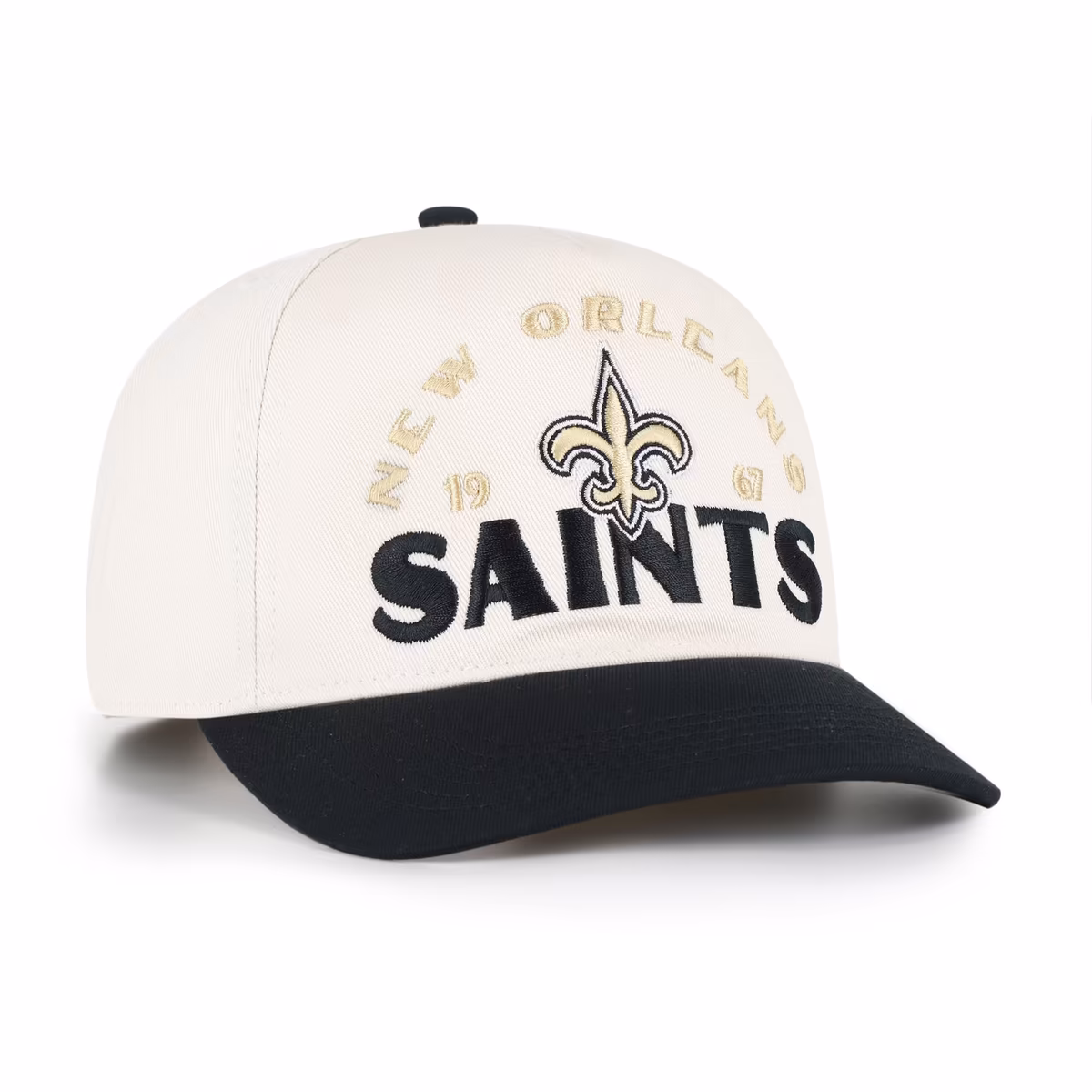 Men's '47 Natural New Orleans Saints Arcitext Hitch Adjustable Hat 3 Men's '47 Natural New Orleans Saints Arcitext Hitch Adjustable Hat