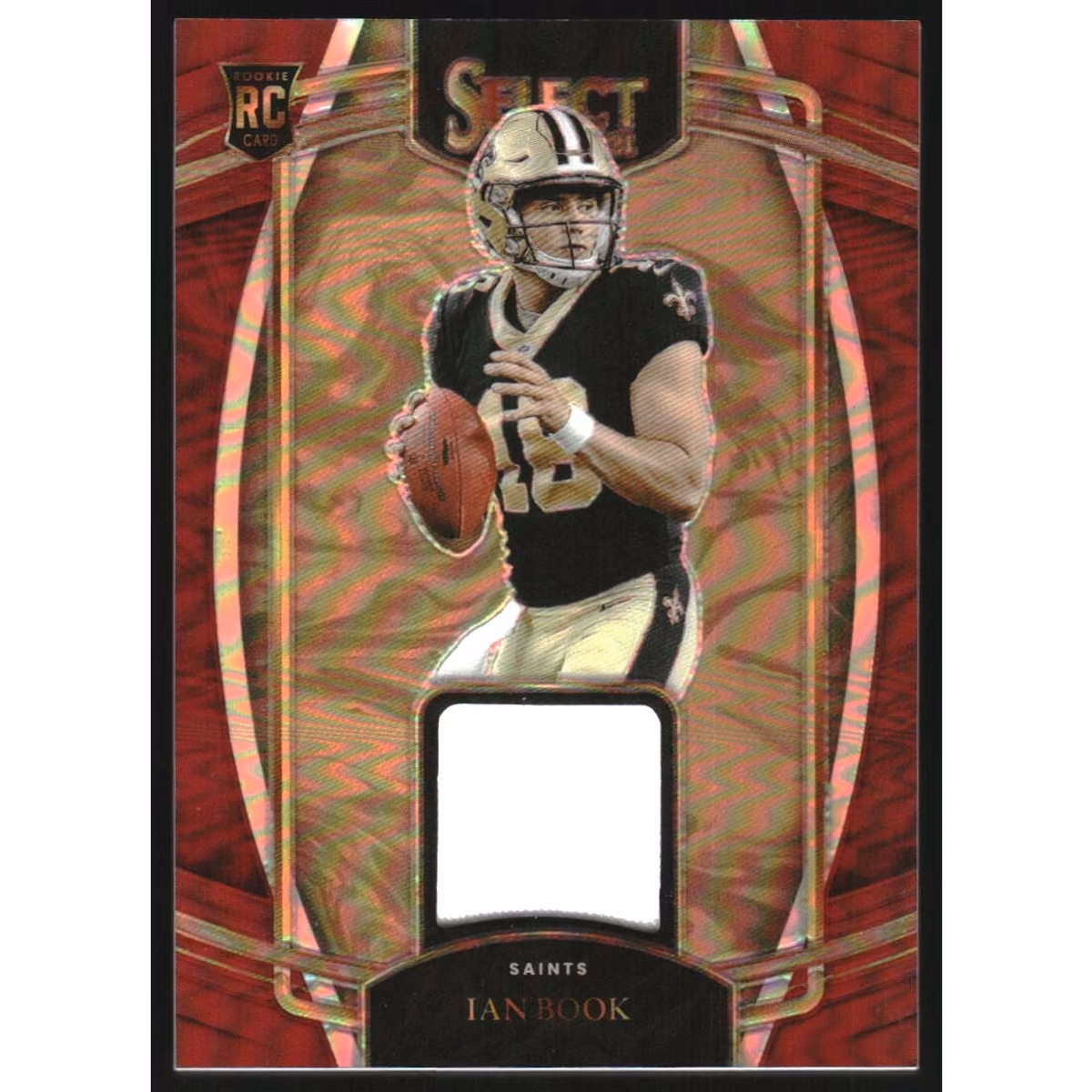 2021 Select Rookie Swatches Prizm Red #19 Ian Book 9 2021 Select Rookie Swatches Prizm Red #19 Ian Book