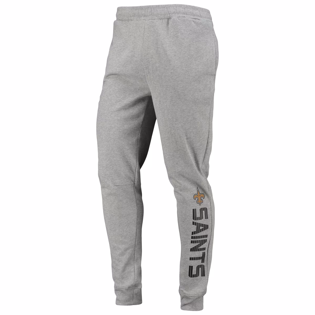 Men's MSX by Michael Strahan Heathered Gray New Orleans Saints Jogger Pants 3 Men's MSX by Michael Strahan Heathered Gray New Orleans Saints Jogger Pants