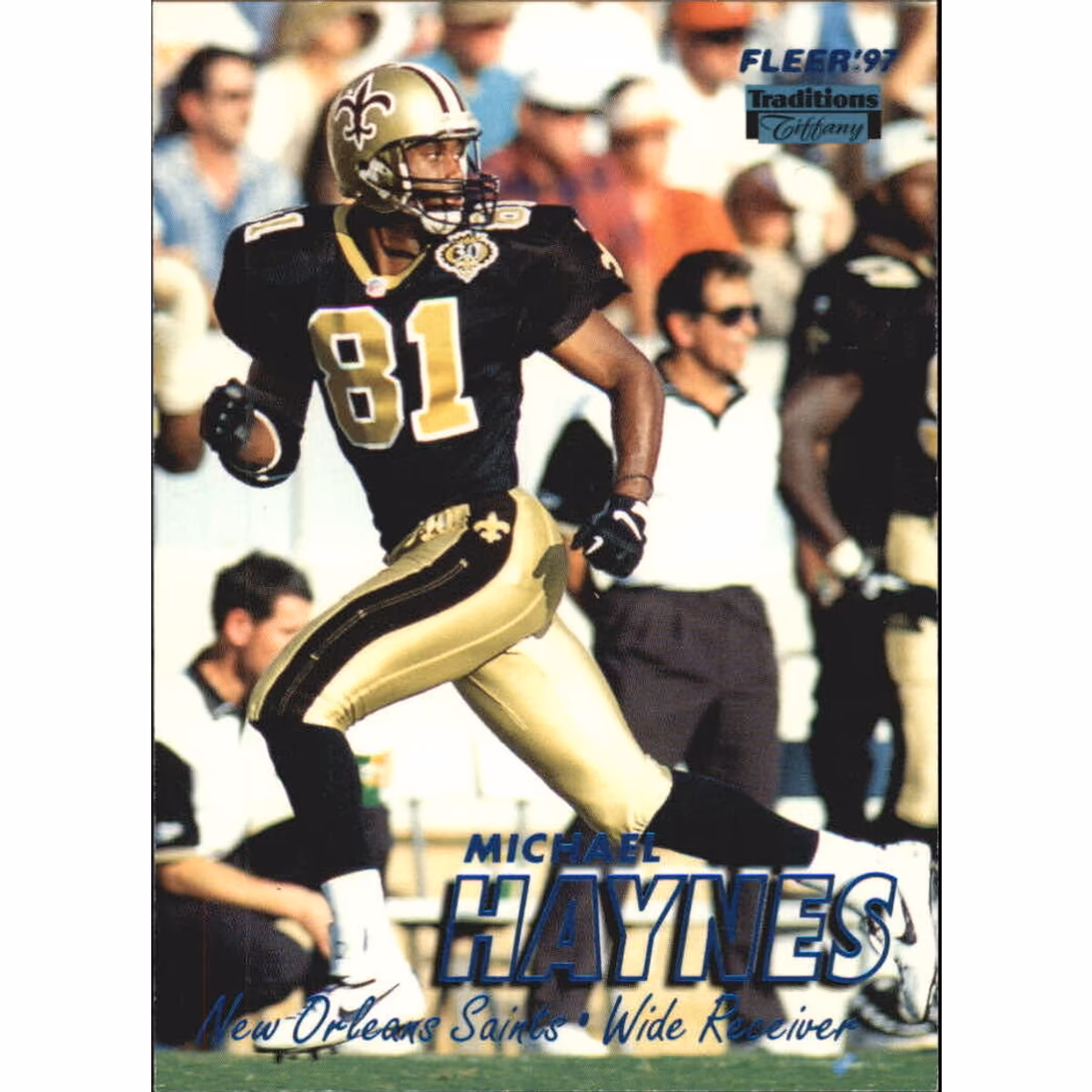 1997 Fleer Tiffany Blue #117 Michael Haynes