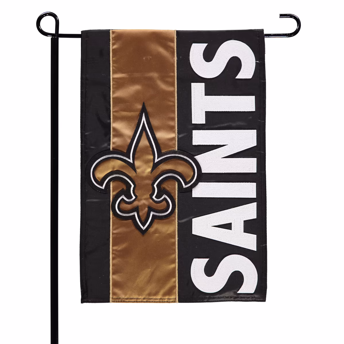 New Orleans Saints 12.5" x 18" Embellish Garden Flag 13 New Orleans Saints 12.5" x 18" Embellish Garden Flag