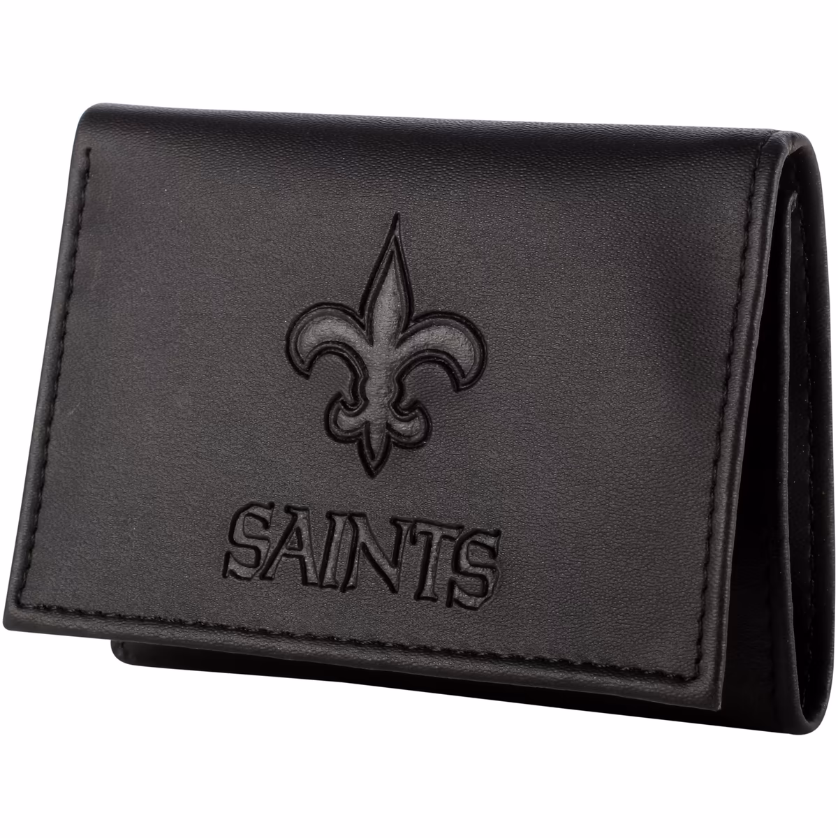 Men's Black New Orleans Saints Hybrid Tri-Fold Wallet 9 Men's Black New Orleans Saints Hybrid Tri-Fold Wallet