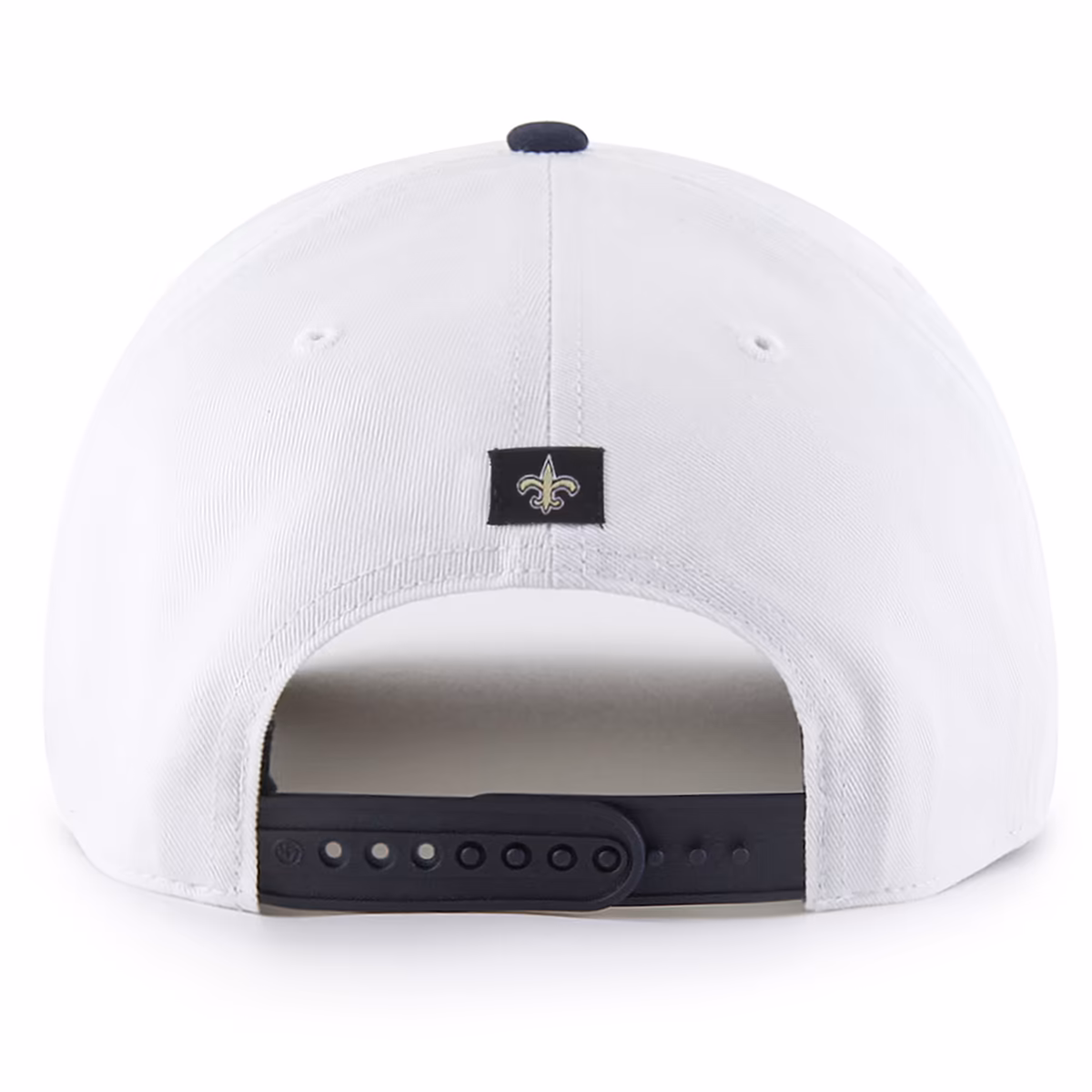 Men's '47 White New Orleans Saints Patriotic Overhand Hitch Adjustable Hat 4 Men's '47 White New Orleans Saints Patriotic Overhand Hitch Adjustable Hat