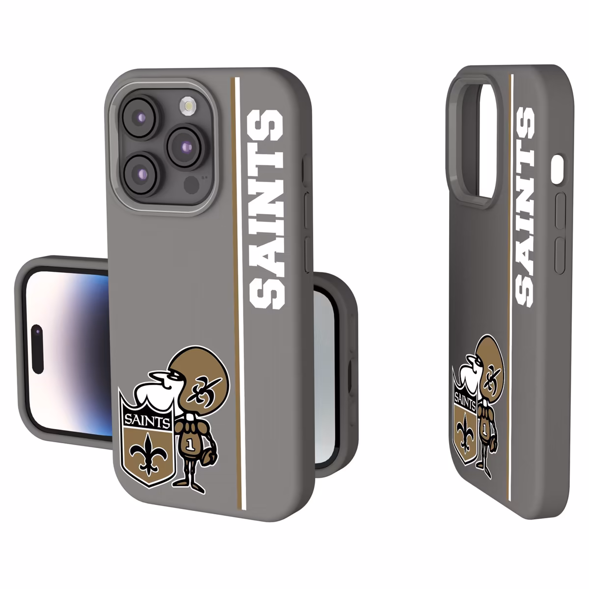 Keyscaper New Orleans Saints Throwback Logo iPhone Soft Touch Case 2 Keyscaper New Orleans Saints Throwback Logo iPhone Soft Touch Case