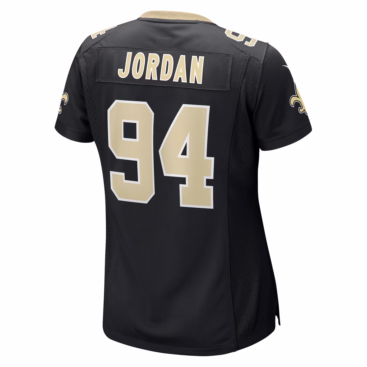Women's Nike Cameron Jordan Black New Orleans Saints Team Game Jersey 4 Women's Nike Cameron Jordan Black New Orleans Saints Team Game Jersey
